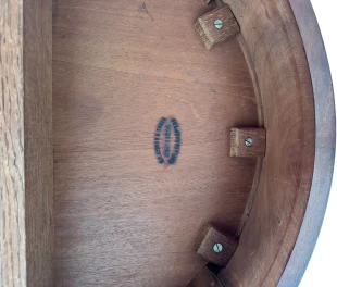 Arts & Crafts Side Table by Johann Georg van Caspel for H.F. Jansen & Zonen